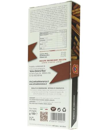  Antica Dolceria Rizza RIZZA - 3 x Modica Cinnamon Chocolate 100 g - Buy Online on GoSupps.com