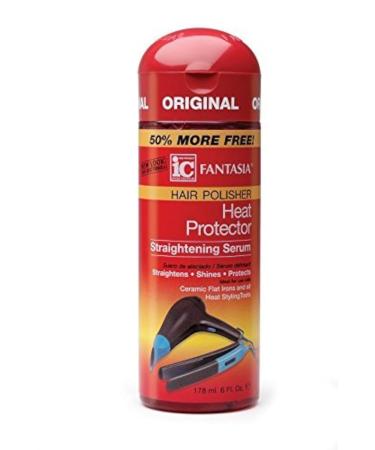 Fantasia Heat Protector Straightening Serum 6 Ounce