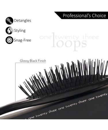 RemySoft One Twenty Three Loops Loop Brush - Safe for Hair Extensions, Weaves, and Wigs - Buy Online on GoSupps.com