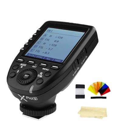 Godox XPro-O TTL 2.4G High-Speed Sync Wireless Flash Trigger Transmitter Compatible for Olympus Panasonic,1/8000s,11 Customizable Functions,16 Groups and 32 Channels,2.4G Wireless X System