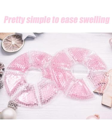 Breast Therapy Gel Pads - Hot Cold Breastfeeding Relief | Boost Milk Let-Down - 2 Pink Count - Buy Online on GoSupps.com