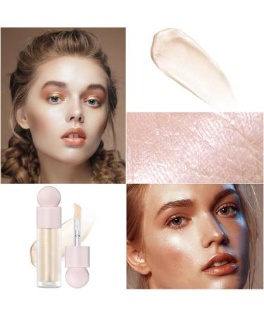 Liquid Highlighter Liquid Highlighter Face Highlighter Long Lasting and Smooth Liquid Highlighter for Body Water Resistant & Permanent Face Highlighter Cheekbone - Buy Online on GoSupps.com