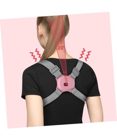 NOLITOY Belt Spine Posture Support Set - Adjustable Ergonomic Clavicle & Vibration Leash Holder for Children's Comfort - Electric Child Abs Pink Bracket - Buy Online on GoSupps.com