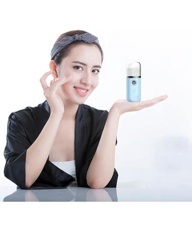 Mini Facial Steamer Portable Face Steamer Face Steamer Handy Moisturizing Mist Sprayer Skin Care Steamer USB Rechargeable Use Mineral Water  - Buy Online on GoSupps.com