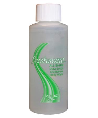 Freshscent All In One-Shampoo/Shave Gel/Body Wash 2 OZ.Case Pack 96 - 312989