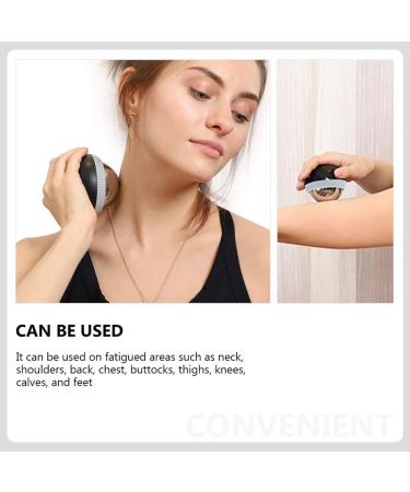 Lurrose Ice Massage Globe - Cold Facial Massager Anti-Aging Tool Stainless Steel Muscle Relief Eye & Face Treatment - Buy Online on GoSupps.com