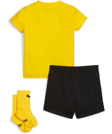 PUMA Youth Borussia Dortmund 23/24 Home Jersey - Small 92 | Cyber Yellow & Black - Shop Internationally! - Buy Online on GoSupps.com