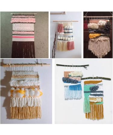 FOCCTS Wooden Multi-Craft Weaving Loom - Large Frame for Tapestry Art - Creative DIY Weaving for Kids and Experts - Pre-Warped for Quick Start - Buy Online on GoSupps.com