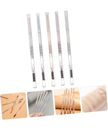 WOONEKY 5pcs Eyebrow Makeup Tools Brow Pencil Eyebrow Makeup Pencils Anti-perspiration Eyebrow Pens Paste - Buy Online on GoSupps.com