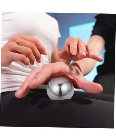 Fomiyes Stainless Steel Fitness Balls - Hand Rolling Massage Balls for Exercise & Training | Durable Metal Sports Toys - Buy Online on GoSupps.com