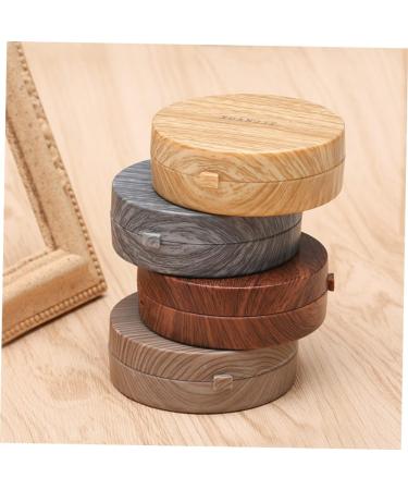 Goohochy Contact Lens Case Set - Colorful Accessories & Eye Care Holder with Mirror Tweezers and Wooden Bracket - International Shipping Available - Buy Online on GoSupps.com