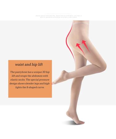 15-20 mmHg Compression Stockings - Closed Toe Support for Varicose Veins Athletics Travel & Edema Relief | Perfect for Pregnancy - Size L - Buy Online on GoSupps.com