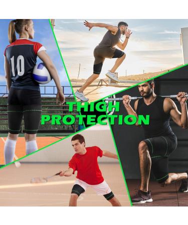 Beister Thigh Bandage - Non-Slip Compression Stabilizer for Men & Women | Hip Joint Pain Relief Quad & Hamstring Support (2 Pieces) - Buy Online on GoSupps.com