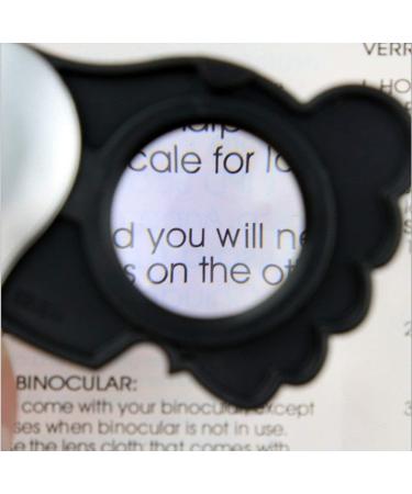 Portable Mini Glass Key Chain with LED Light Handheld Old Man Reading Magnifier for Seniors to Read Small Print Cards Stamps Jewelery Made in China - Buy Online on GoSupps.com