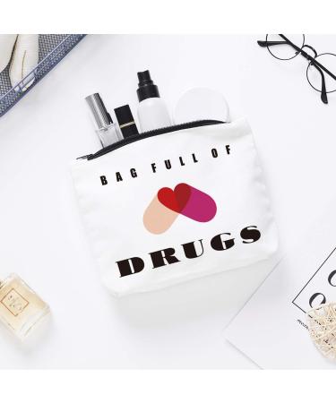 Fun Pill Zipper Pouch Bag | Organizer & Travel Case for Medications & Cosmetics - Buy Online on GoSupps.com