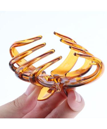 Buy Women's Brown Hair Claw Octopus Clip - Stylish Hair Grip for Ponytails & Headdresses | Shop Now! - Buy Online on GoSupps.com