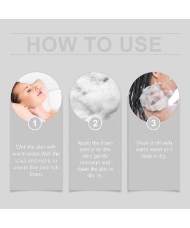  Generisch Persimmon Soap - Solid Natural Soap Deodorising Moisturizing Soap for Gentle Whole Body Intimate Care Body Odor Control with Foam Mesh for Women and Men (3) - Buy Online on GoSupps.com