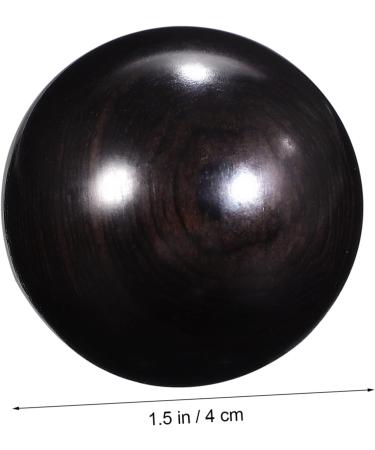 Gleavi Wooden Massage Balls - 2 Pack Handcrafted Chinese Stress Relief Balls for Gym & Wellness - Buy Online on GoSupps.com