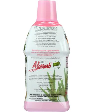Organic Aloe Vera Gel Herbal Stomach Formula - 32 oz by Lily Of The Desert - Buy Online on GoSupps.com