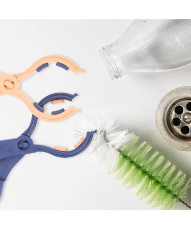 Beavorty 2-in-1 Removable Bottle Clip - Nipple Lane Feeding Bottle Tongue Feeder & Heat Bottle Nipple Clamp - Baby Bottle Pacifier Clip - Multi-Color Baby Care Accessories - Buy Online on GoSupps.com