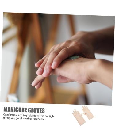 Beavorty 1 Pair Ladies sun protection gloves gaming gloves summer fingerless gloves cylcling gloves manicure mitts manicure mittens fishing accessory hand cloth Miss fishing accessories 21x7.5x0.8cm - Buy Online on GoSupps.com