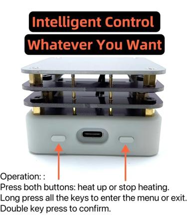 65W Mini Repair Tool Station Plate - LED Pre-Warmer for SMD Soldering & Heating - International Shipping Available - Buy Online on GoSupps.com