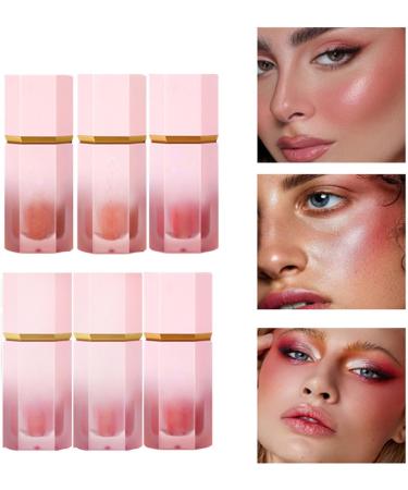 Smooth Cream Blush Makeup Creamy Liquid Blush for Cheeks Burden-free long-wearing smudge-proof natural-looking glossy finish (04) - Buy Online on GoSupps.com