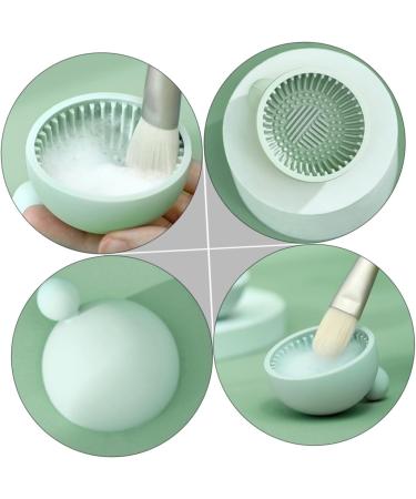 Ipetboom Cleanser of Makeup Brush Silicone Facial Scrubber Face Cleaner Facial Scrubber for Face Hair Brush Cleaning Tool Beauty Tool Cleaner Makeup Cleaner Silica Gel Cosmetic Bristles - Buy Online on GoSupps.com