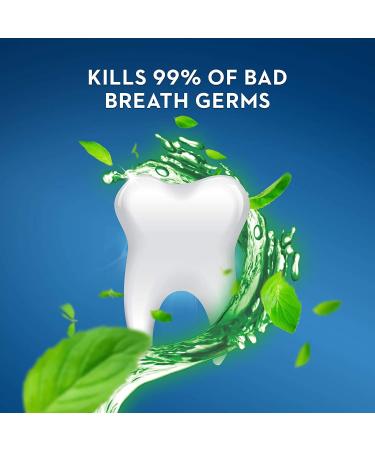 Crest + Scope Classic Mint Mouth Rinse 1 L Bottle - 6 Carton Pack - Buy Online on GoSupps.com