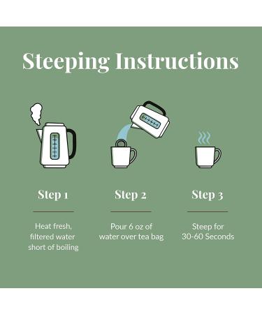 Republic of Tea Asian Jasmine White Tea - 50 Bags, Authentic Low Caffeine 100% White Tea - Buy Online on GoSupps.com