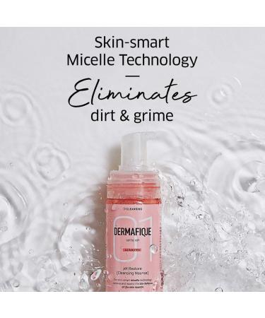 Derma.fique pH Restore Foaming Mousse - Gentle Face Cleanser 150ml | Soap & Paraben Free | Removes Impurities - Buy Online on GoSupps.com