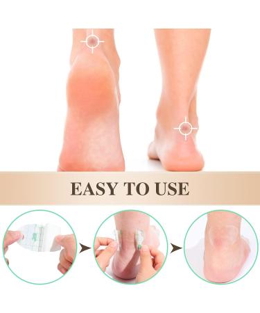 Waterproof Blister Prevention Shoe Sticker - Transparent Self-Adhesive Foot Care Pad (150 Pack) - Buy Online on GoSupps.com