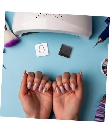 Housoutil manicure Painting Practicing Stamper Manicure tools Nail Art Salon Practice Supply practice supplies Accessories nail Practice Stamper Manicure Accessory 3.6x3.6cm White - Buy Online on GoSupps.com