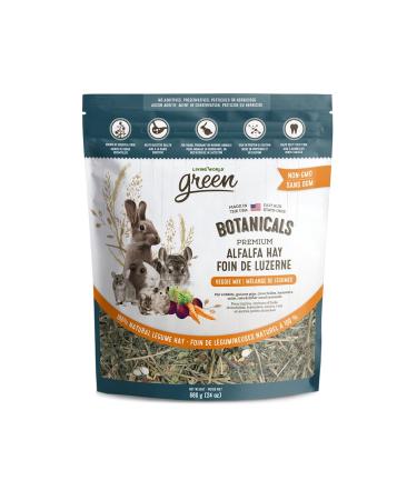Living World Green Botanicals Premium Alfalfa Hay Veggie Mix 680 g (24 oz)