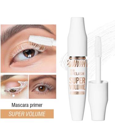 5D Waterproof White Mascara Waterproof White Eyelashes Long Lasting Charming Voluminous Mascara Smudge-proof Perfect for Special Occasions for Eye Makeup (1PC) - Buy Online on GoSupps.com