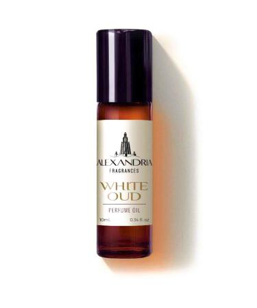Alexandria Fragrances White Oud - Perfume Oil 10ML Extrait De Parfum Long Lasting Day or Night Time