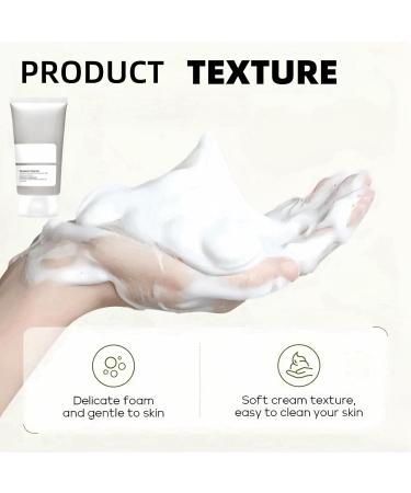 Squalane Face Cleaner Cream Cleanser with Squalane Squalane Cleanser Moisturising Face Wash for Gently Cleaning Pores Hydrating Face Wash Foaming Cleanser Face Squalane Oil Remover for All Skin Types - Buy Online on GoSupps.com