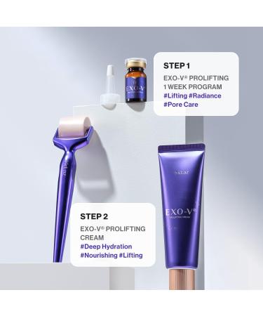 idplacosmetics id EXO-V Prolifting Cream 1.7 fl.oz (50 ml) Exosome Cream 10 000 PPM with Sodium DNA (PDRN) & ID Booster Liposome Hydro LC Gel Matrix Korean moisturizer after microneedling - Buy Online on GoSupps.com