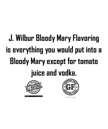 J. Wilbur Original Bloody Mary Mix 2-Pack - All Natural Liquid Seasoning with Organic Horseradish - Gluten-Free, No MSG - 16 Fl Oz (x2) - Buy Online on GoSupps.com