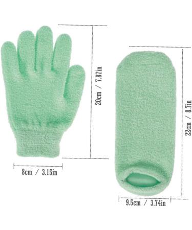 Healeved 4 Pairs Beauty Care Gloves Socks for Moisturizing Feet Hand Softening Gloves Moisturizing Gloves Overnight Glass Socks for Men Whiten Gloves Nursing Cover Foot Man - Buy Online on GoSupps.com