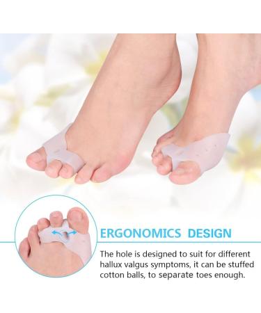 Bunion Corrector Gel Toe Separator - Toe Alignment & Hammer Toe Straightener with Forefoot Cushions - Buy Online on GoSupps.com