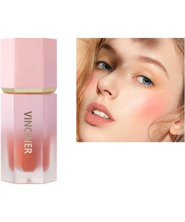 Soft Cream Liquid Blush Creamy Blush Makeup for Cheek Buildable Pigment Lightweight Long Lasting for Natural Flush 4th color - Buy Online on GoSupps.com
