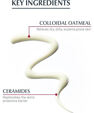 EUCERIN Eczema Body Wash for Eczema-Prone Skin | Face & Body 400mL | Eucerin Body Wash | Suitable for Babies and Children | Steroid-free Body Wash | Fragrance-free Body Wash | Colloidal Oatmeal Body Wash | Ceramide Body Wash | Recommended Brand by Dermato - Buy Online on GoSupps.com