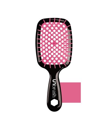 FHI HEAT UNbrush Wet & Dry Vented Detangling Hair Brush Pink 1 Count (Pack of 1)