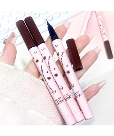 ICATUENY Liquid eyeliner longlasting liquid eyeliner waterproof formula ultraprecise brown - Buy Online on GoSupps.com