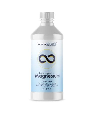ForeverMag Liquid Magnesium Chloride | Nervous System Health Digestion Sleep Hydration | 16 fl oz