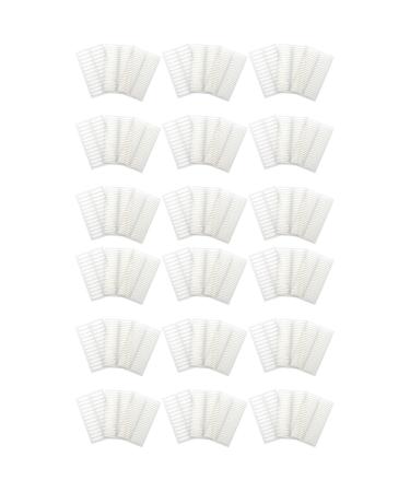 MAGICLULU 90 Sheets Eyelid Tape Fiber Invisible Eye Lift Sticker Double Stick Tape Two Sided Tape Transparent Stickers Tape Refill Clear Tape Double Sided White Man Beauty Stickers