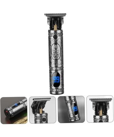 Didiseaon 1 Set Oil Head Hair Clipper Hair Cutting Tools Beard and Mustache Trimmer for Men LCD Display Electric Electric Safe Hair Clipper Metal Fader Liquid Crystal T9 - Buy Online on GoSupps.com