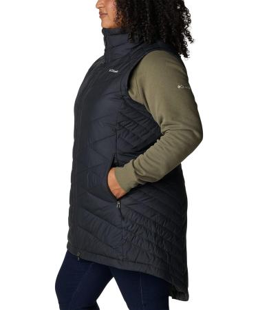 Columbia Women's Heavenly Long Vest Black - Medium - Buy Online on GoSupps.com