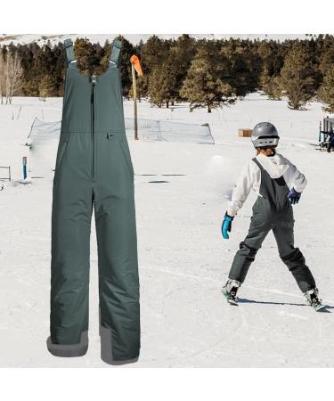 Tearom Kids Bib Snow Pants XL Grey | Insulated Ski Bib for Children - Buy Online on GoSupps.com